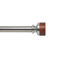 Barral Woodcap 91.4/167 cm café y níquel