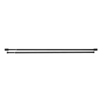 Set de barral extensible 19/16 mm negro mate