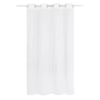 Cortina de tela velo Crinkle 135x 220 cm blanco