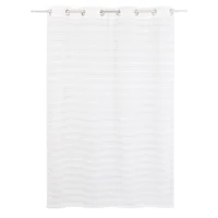 Cortina de tela velo Charlotte 140 x 220 cm blanco
