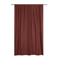 Cortina de tela Black Out Valeria 140 x 250 cm terracota