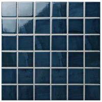 Mosaico Square  azul brillante 30x30 cm