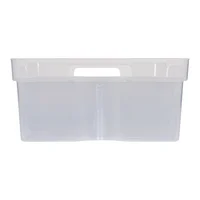 Caja organizadora de plástico con divisiones