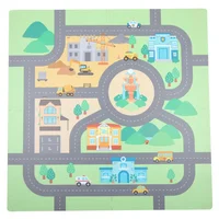 Alfombra infantil Pista 60 x 60 cm 4 piezas