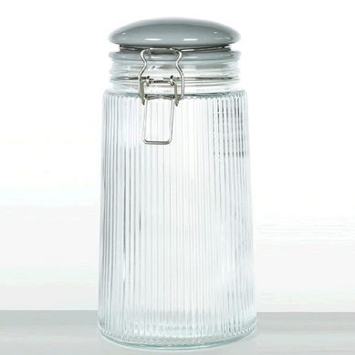 Frasco de vidrio con tapa cermica clip 1.8 L