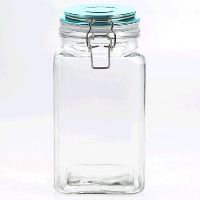 Frasco de vidrio con tapa clip 1.5 L