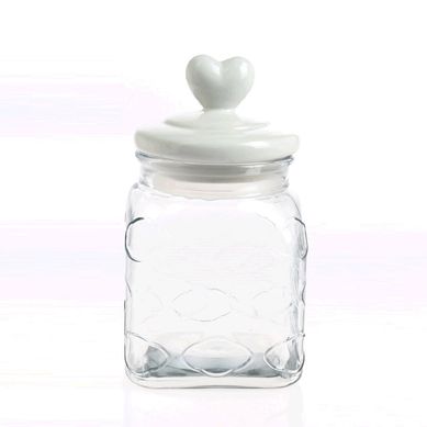 Frasco de vidrio con tapa cermica 2.4 L