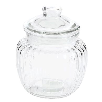 Frasco de vidrio con tapa 610 ml