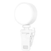 Luz clip pocket USB blanco