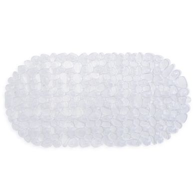 Alfombra de ba�o antideslizante Piedra 36 x 67 cm transparente