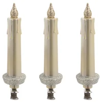 Adorno para árbol velas con clip Aos 11 cm 3 u