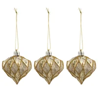 Adorno para árbol diamantes Aos 5 cm 3 u