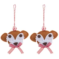 Adorno para árbol cara perro Pet Glam 2 u