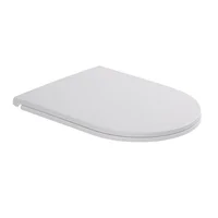 Tapa y asiento para inodoro resina Roma blanco mate
