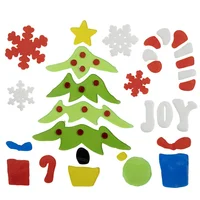 Stickers navideños para ventana 29 x 25 cm