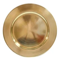 Plato Brillo 33 cm dorado