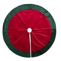 Pie de árbol 100 cm rojo y verde