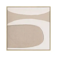 Cuadro Geo3 sand 60 x 60 cm