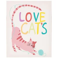 Pack de 5 canvas Kids Cats mix