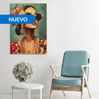 Canva 3D Mujer 50 x 70 cm