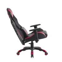 Silla gamer Arturo negra y roja regulable