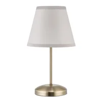 Pack 2 Lámpara de mesa New Lyon E27 blanco