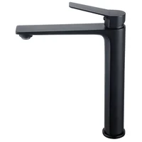 Grifería monocomando para lavatorio alto Tabor negro