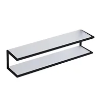 Repisa doble de vidrio Essenza