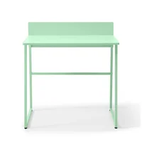 Escritorio simple Socca de metal verde