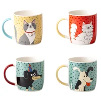 Taza de cerámica Gatos/Perros 350 ml