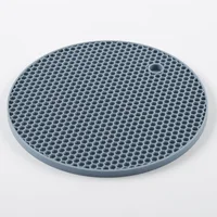 Salvamantel de silicona azul 18 cm