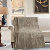 Manta Rabbit 125 x 150 cm taupe