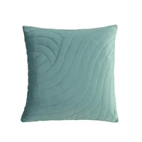 Almohadón decorativo Relieve 45 x 45 cm verde