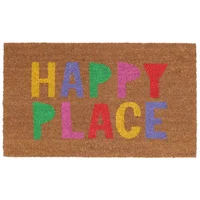 Felpudo Happy place 45 x 75 cm multicolor