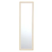 Espejo rectangular Cuerda 30 x 120 cm blanco