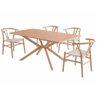 Juego de comedor Roberta 1 mesa y 4 sillas