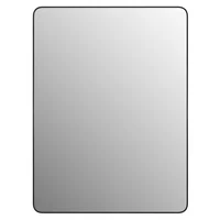 Espejo rectangular 60 x 80 cm marco negro