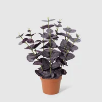 Planta artificial Eucalipto purpura