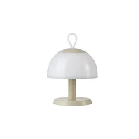 Lámpara de mesa Lida recargable 1 luz Led cálida