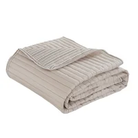 Cubrecama Bicolor 2 plazas 240 x 220 cm beige