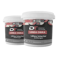 Combo Pintura latex de interior obra blanca 20 Lts. + 20 Lts.