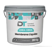 Combo Membrana líquida blanco mate techo y pared 20 kg + 20 kg