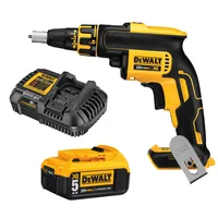 Combo Destornillador inalámbrico Dry Wall DCF620B + Bateria premium litio 5ah 20V + Cargador rapido 6ah 12V y 20V