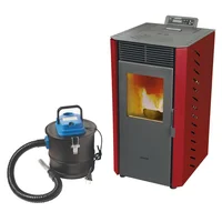 Combo Calefactor a pellet Eco Start 10 kg + Aspiradora para cenizas pellet