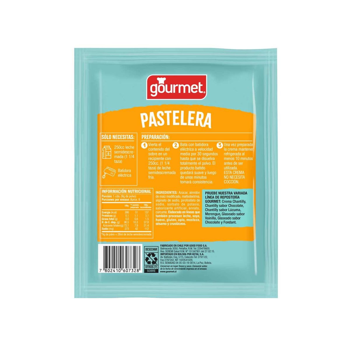 GOURMET - Crema Pastelera