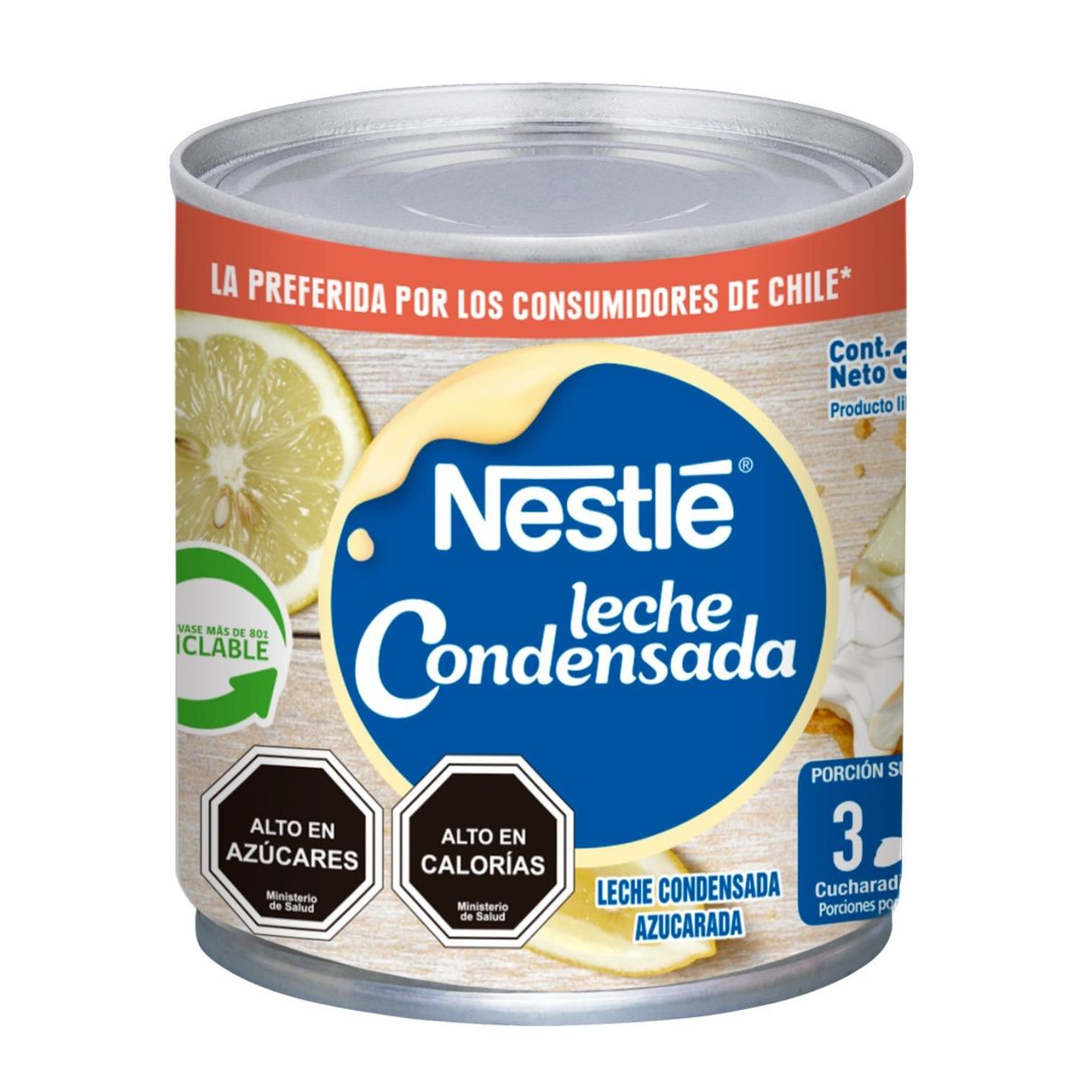 NESTLE - Leche Condensada Nestle Azucarada Lata 397 g