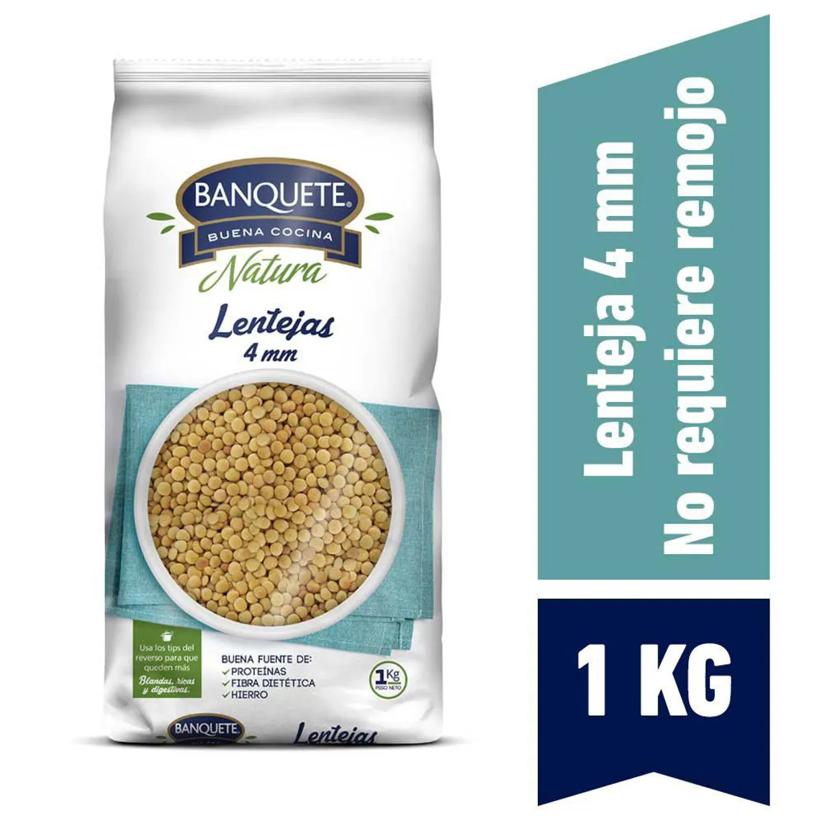 BANQUETE - LENTEJAS 4 MM. 1 KL. BANQUETE