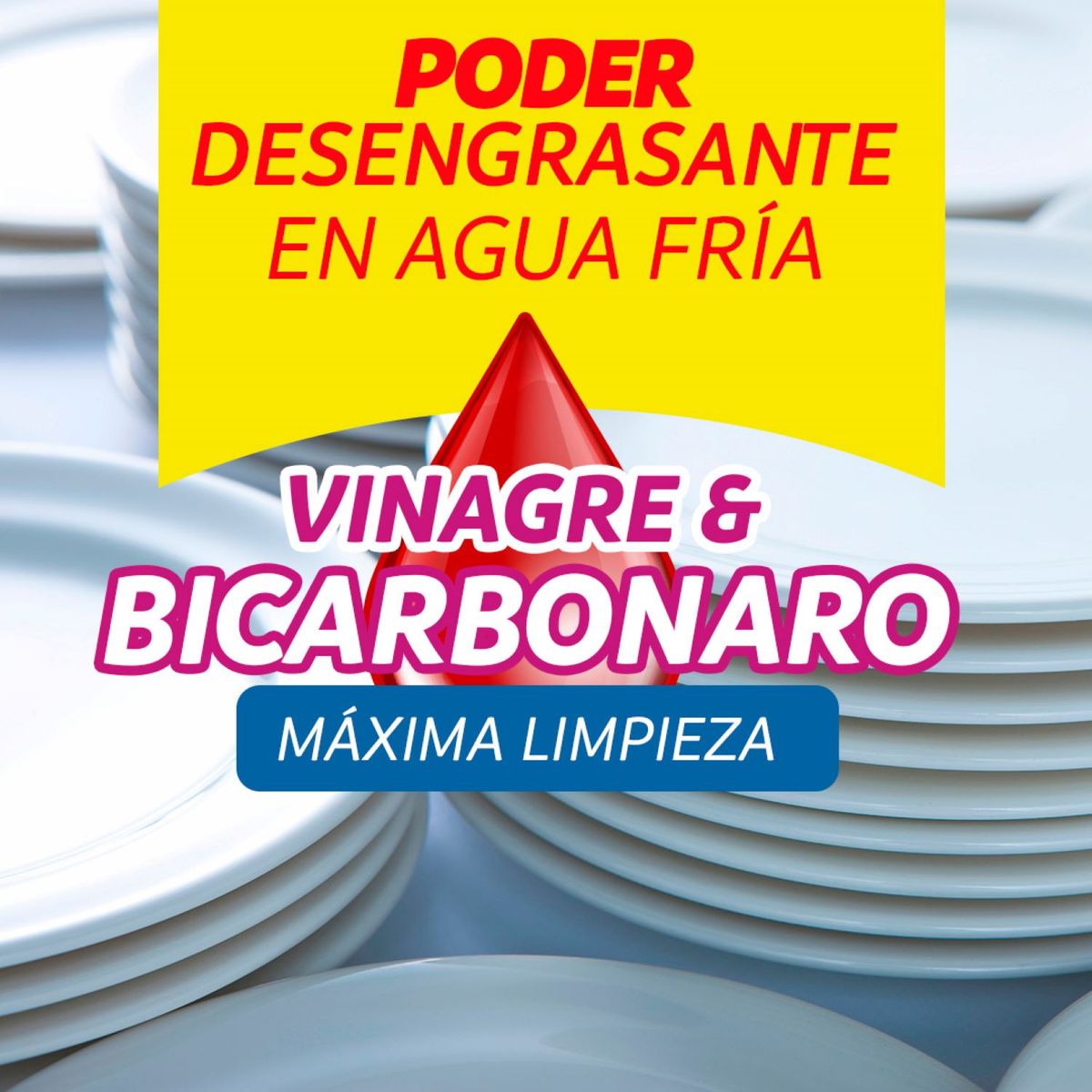 FUZOL - Lavalozas Vinagre Bicarbonato Doypack con Tapa