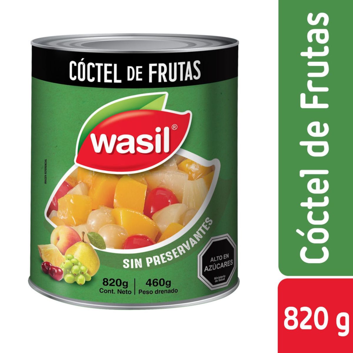 WASIL - Cóctel de Frutas Wasil 820 g
