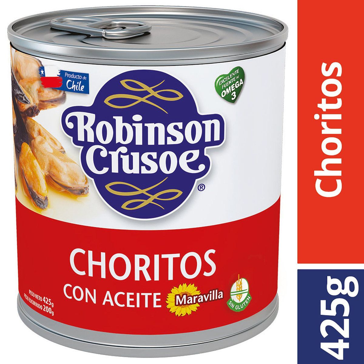 ROBINSON CRUSOE - Choritos en Aceite